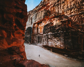 The Treasury in Petra, Jordan - (Digital Print Only )