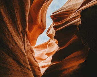 Antelope Canyon, Arizona - (impression numérique uniquement)