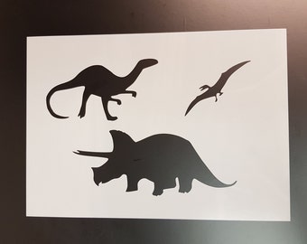 Aeroplane wall art stencil,Strong,Reusable,Recyclable