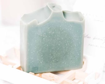 Blue Beauty Face Cream Facial Bar | Tallow Soap | Goat Milk Soap