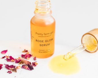 rose glow serum | rosehip oil