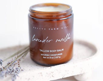 Lavender Vanilla Bean Tallow Body Balm