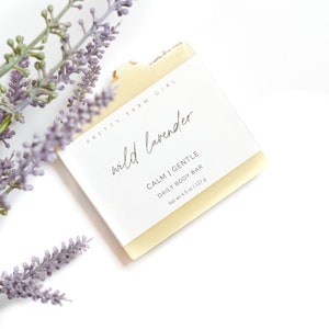 wild lavender soap | goat milk soap | tallow soap | goat milk kefir | natural soap
