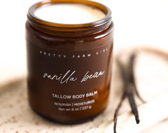 Vanilla Bean Tallow Body Balm