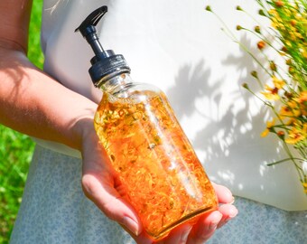 Bare Flower Natural Fragrance Free Body Oil - Best for Sensitive Skin