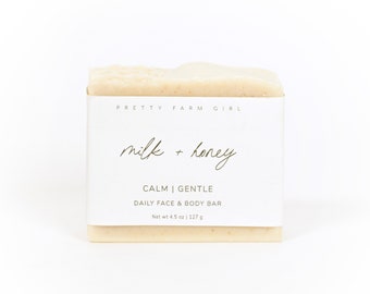 milk + honey | goat milk soap | tallow soap | goat milk kefir | organic soap | no fragrance