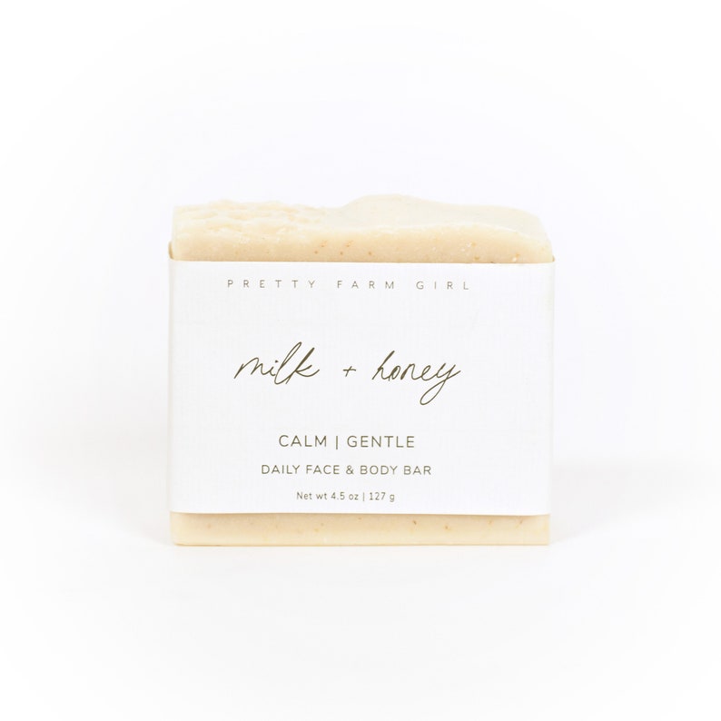 milk honey goat milk soap tallow soap goat milk kefir organic soap no fragrance image 1