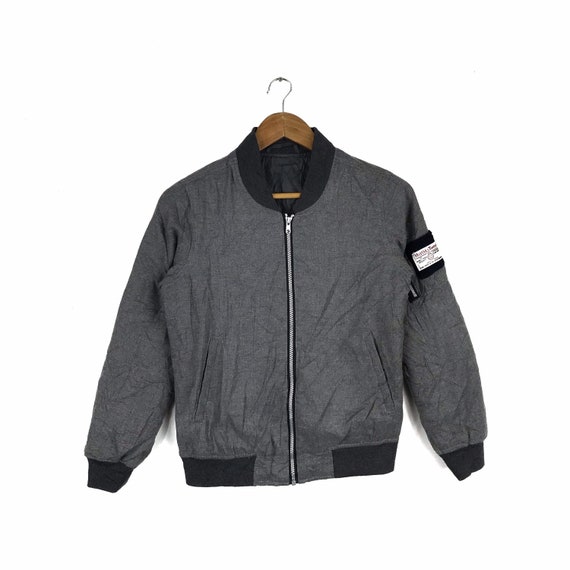 harris tweed bomber
