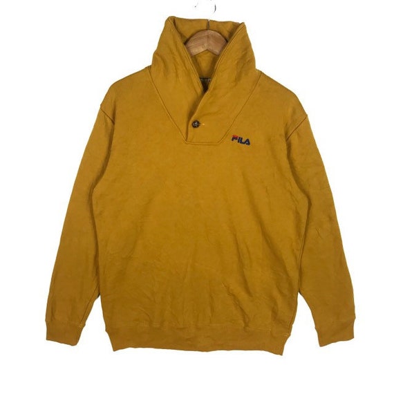 orange fila sweatshirt