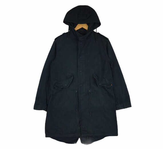 Avirex Military Fishtail Parka Army Herringbone Ho