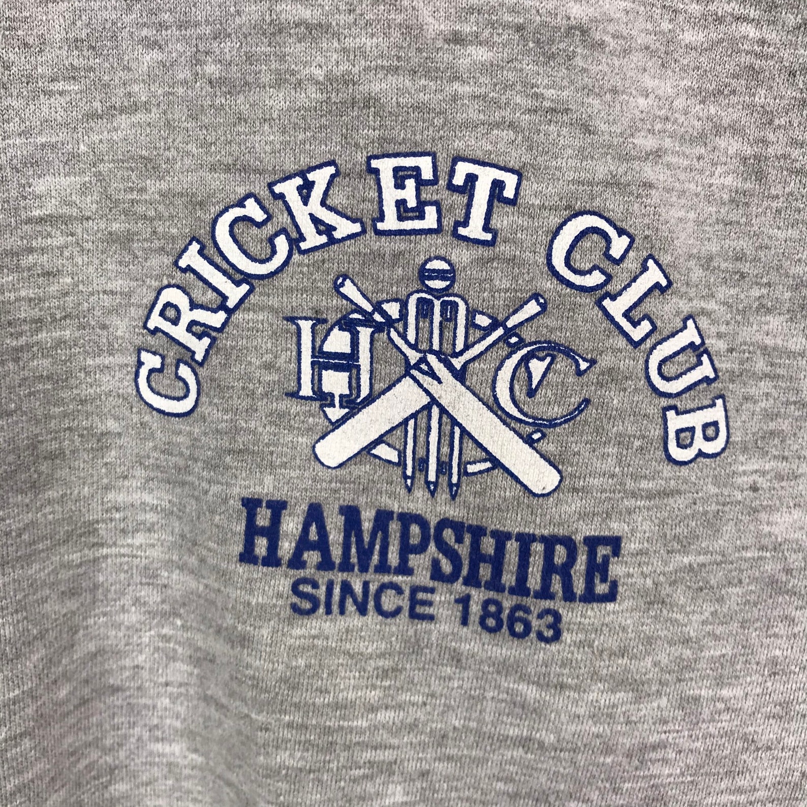Vintage Hampshire Cricket Club Essentials Sweatshirt Pullover Etsy