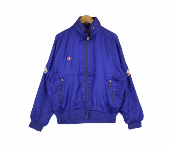 Vintage 90s Champion Products Track Top Zipper Jac