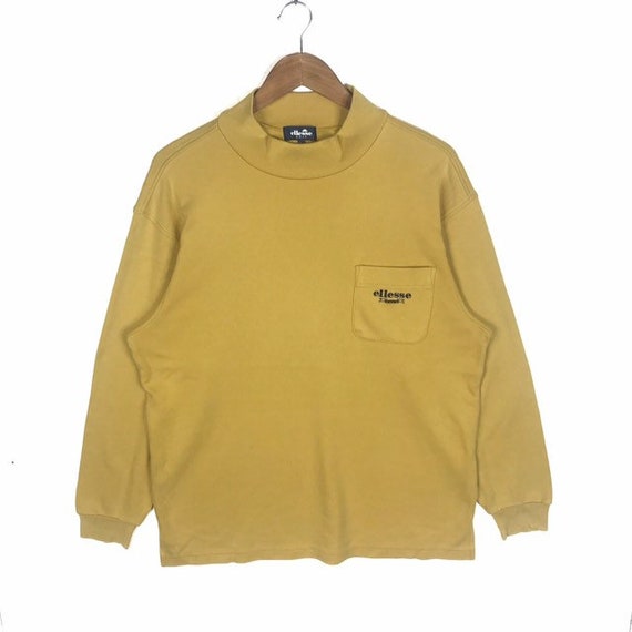 yellow ellesse jumper