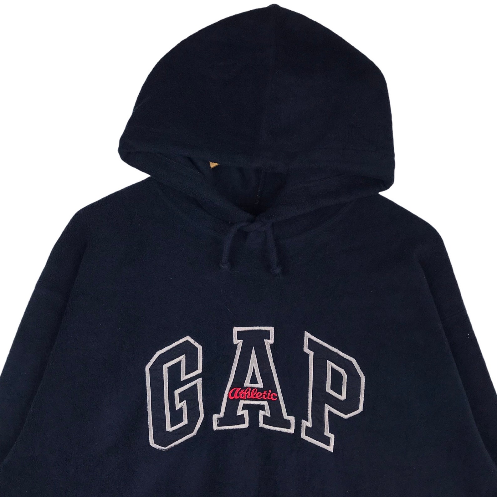Vintage GAP Athletic Spell Out Embroidery Hoodie Pullover Etsy