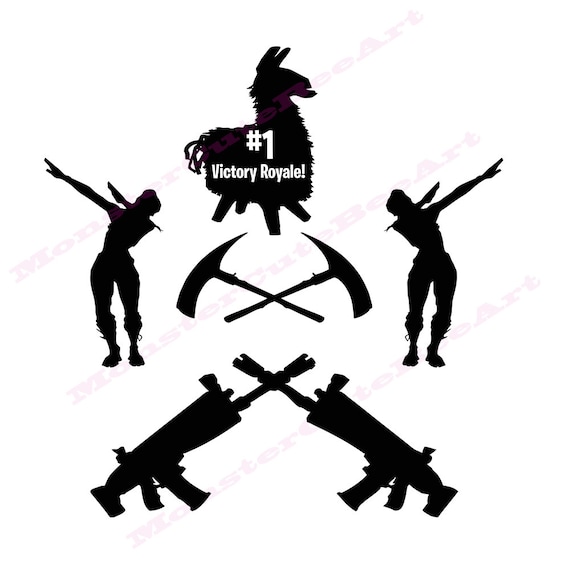 Download Number 1 Battle Royal Llama Fortnite Fortnite svg Fortnite ...