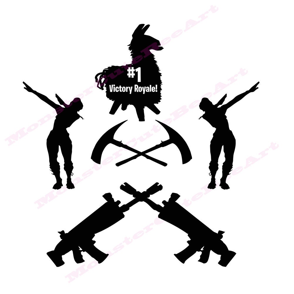 Download Number 1 Battle Royal Llama Fortnite Fortnite svg Fortnite ...