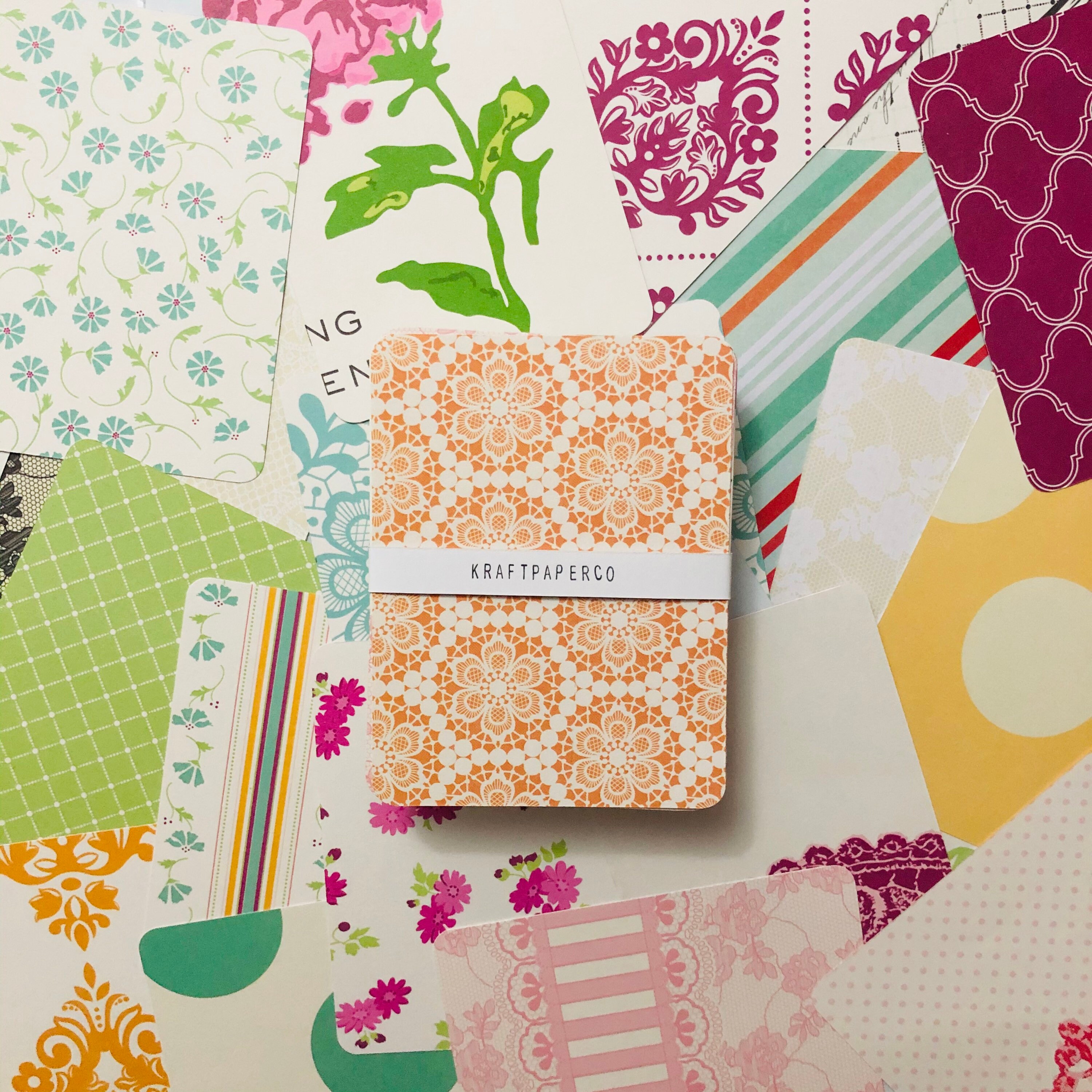 25 Assorted Journaling Cards Scrapbook Journal Journal | Etsy