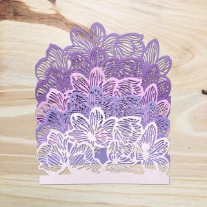Découpes florales complexes (paquet de 5) | Découpes florales | Découpes pour Junk Journal | Embellissements | Scrapbooking | Fournitures pour fabrication de cartes