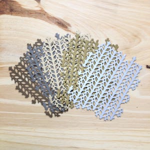 Découpes complexes (paquet de 5) | Découpes pour journalisation | Éphémères | Journal indésirable | Fournitures de scrapbooking | Découpes pour fabrication de cartes | Tapis pour cartes