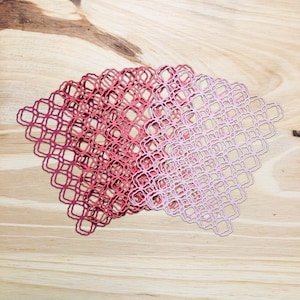 Découpes pour treillis (paquet de 5) | Découpes pour journalisation | Éphémères | Journal indésirable | Fournitures de scrapbooking | Découpes pour fabrication de cartes | Matrices de quadrillage