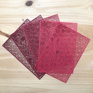 Sous-vêtements pour cartes complexes (paquet de 5) | Contexte de fabrication de cartes | Découpes | Fournitures de journalisation | Scrapbooking | Paquets de papier