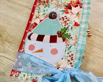 Clearance!!  Joy To You *Christmas Themed Traveler’s Notebook * Mintay Merry & Joy