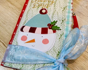 Clearance!!!!  Cheery Days *Christmas Themed Traveler’s Notebook * Mintay Merry & Joy