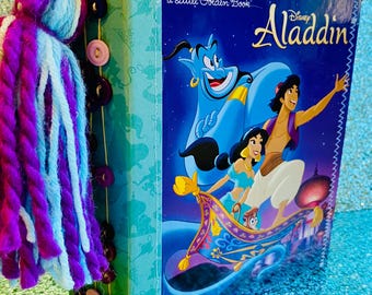 Junk Journal * Jasmine * Aladdin * Handmade Diary * Disney Princess Scrapbook