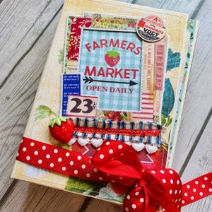 Farmer’s Market Folio * Summer Kitchen * Carta Bella Farm * Handmade