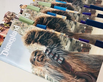 Clearance!  Altered Star Wars Disney Brochure * Junk Journal * Travelers Notebook
