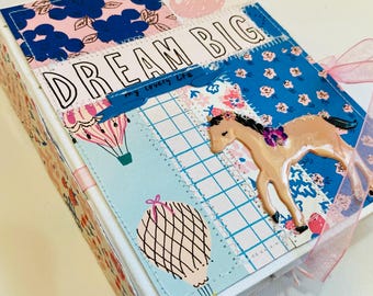 Sweet Story Folio * Crate Paper  * 7”x5.5” Handmade Journal