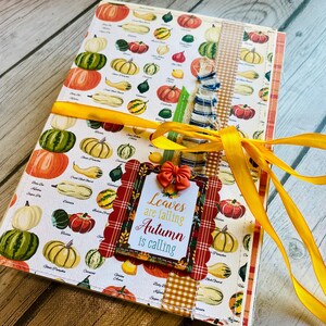 Autumn Folio * Leaves are Falling! * Carta Bella * Fall