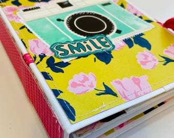 Summer  Story Folio * Crate Paper  * 7”x5.5” Handmade Journal