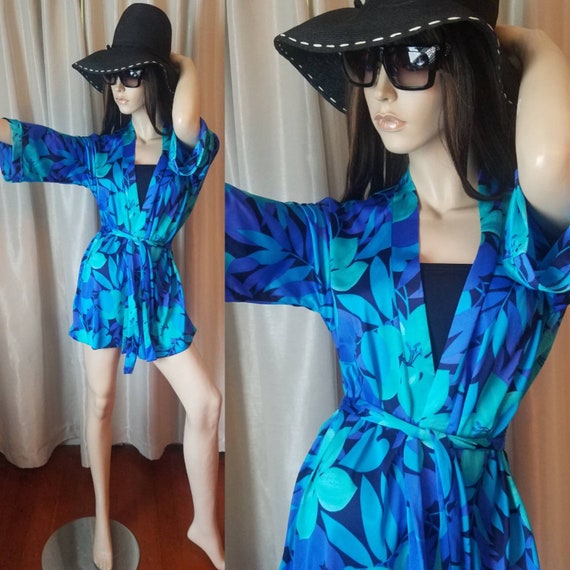 vintage swim cover up