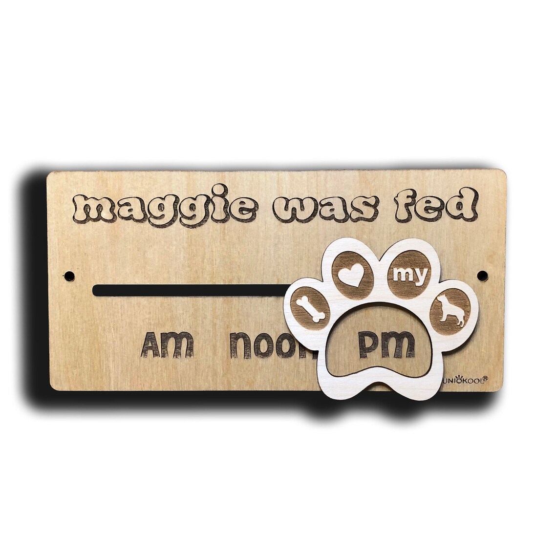 Dog Feed Tracker Pet Feeding Tracker Pet Feeding Reminder Etsy