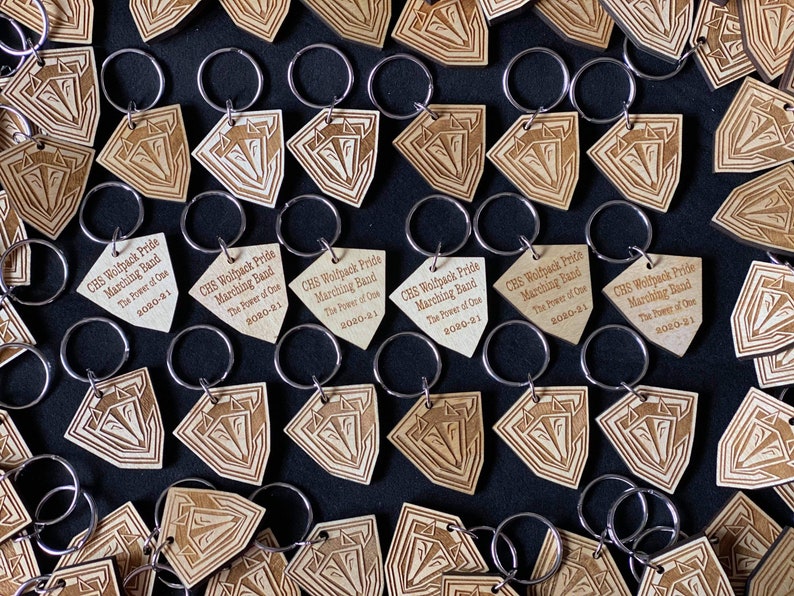 Custom design keychains to your specifications