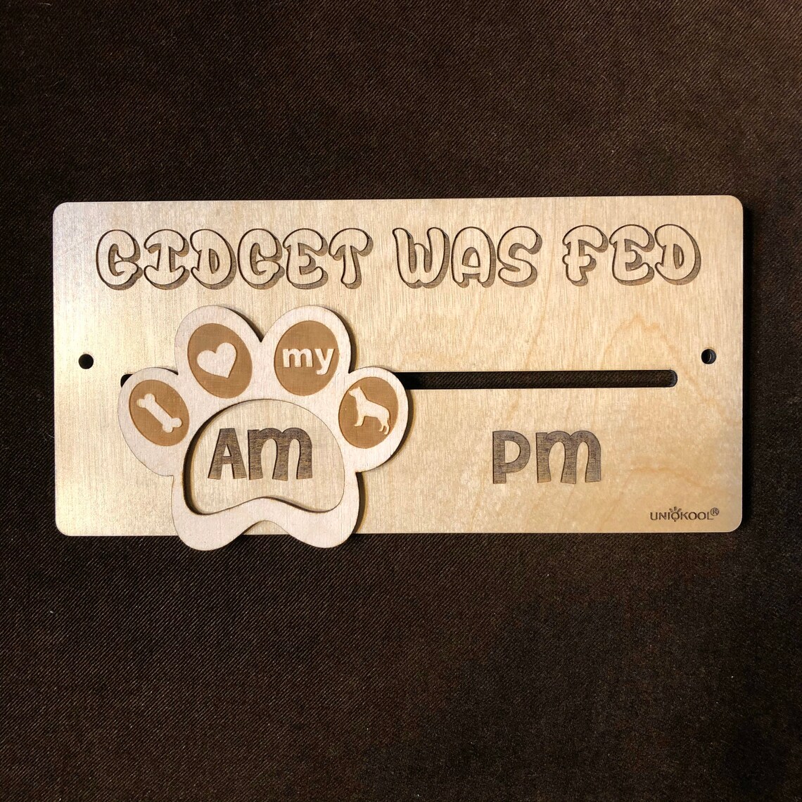 Dog Feed Tracker Pet Feeding Tracker Pet Feeding Reminder Etsy