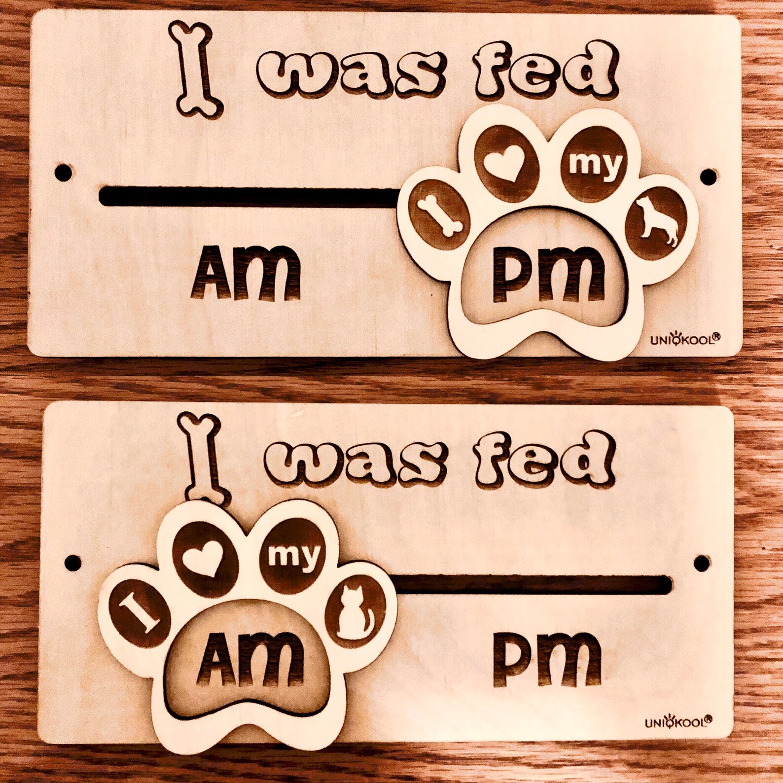 Dog Feed Tracker Pet Feeding Tracker Pet Feeding Reminder Etsy