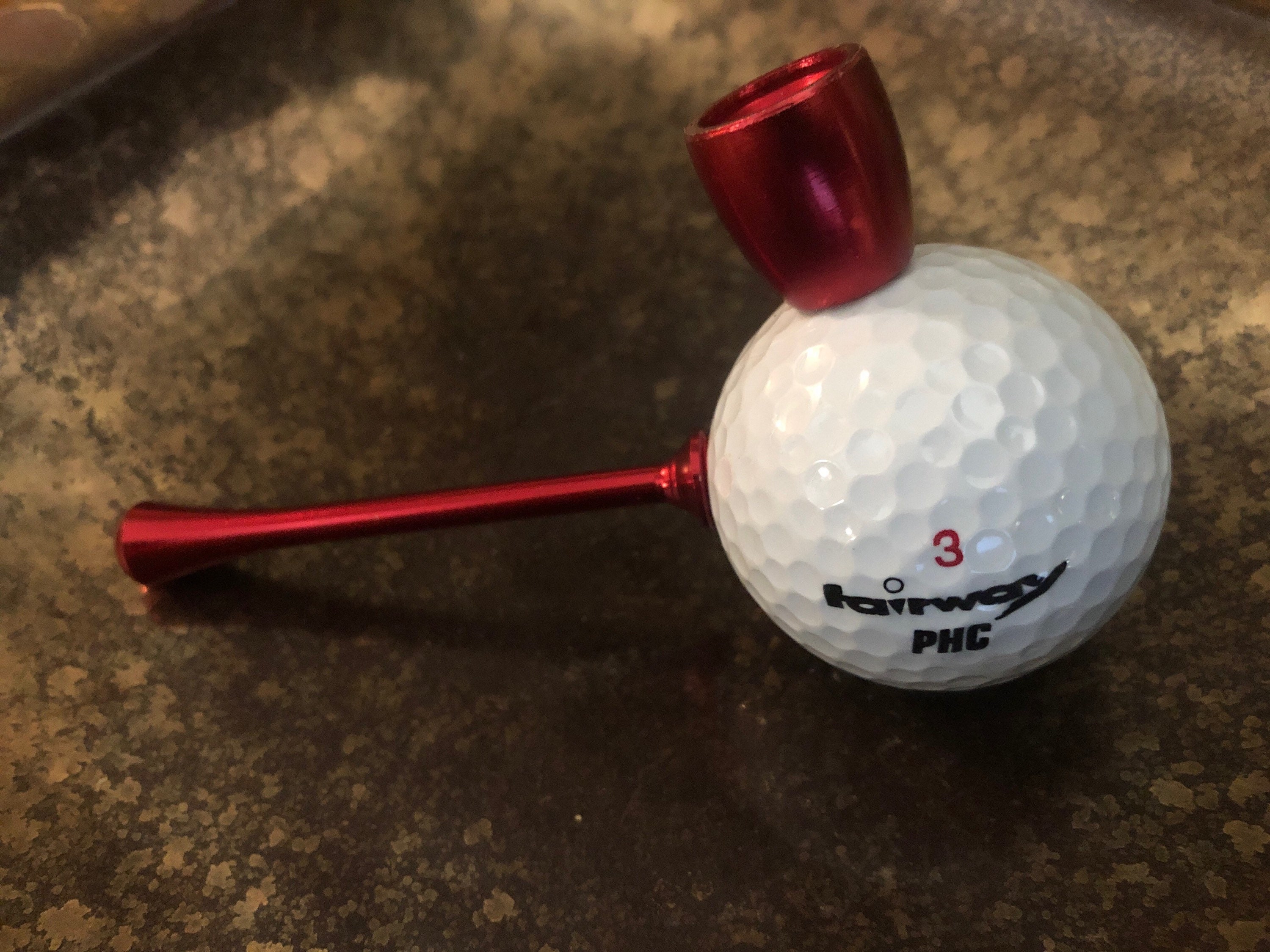 Fore20 Golf Ball Pipe Etsy