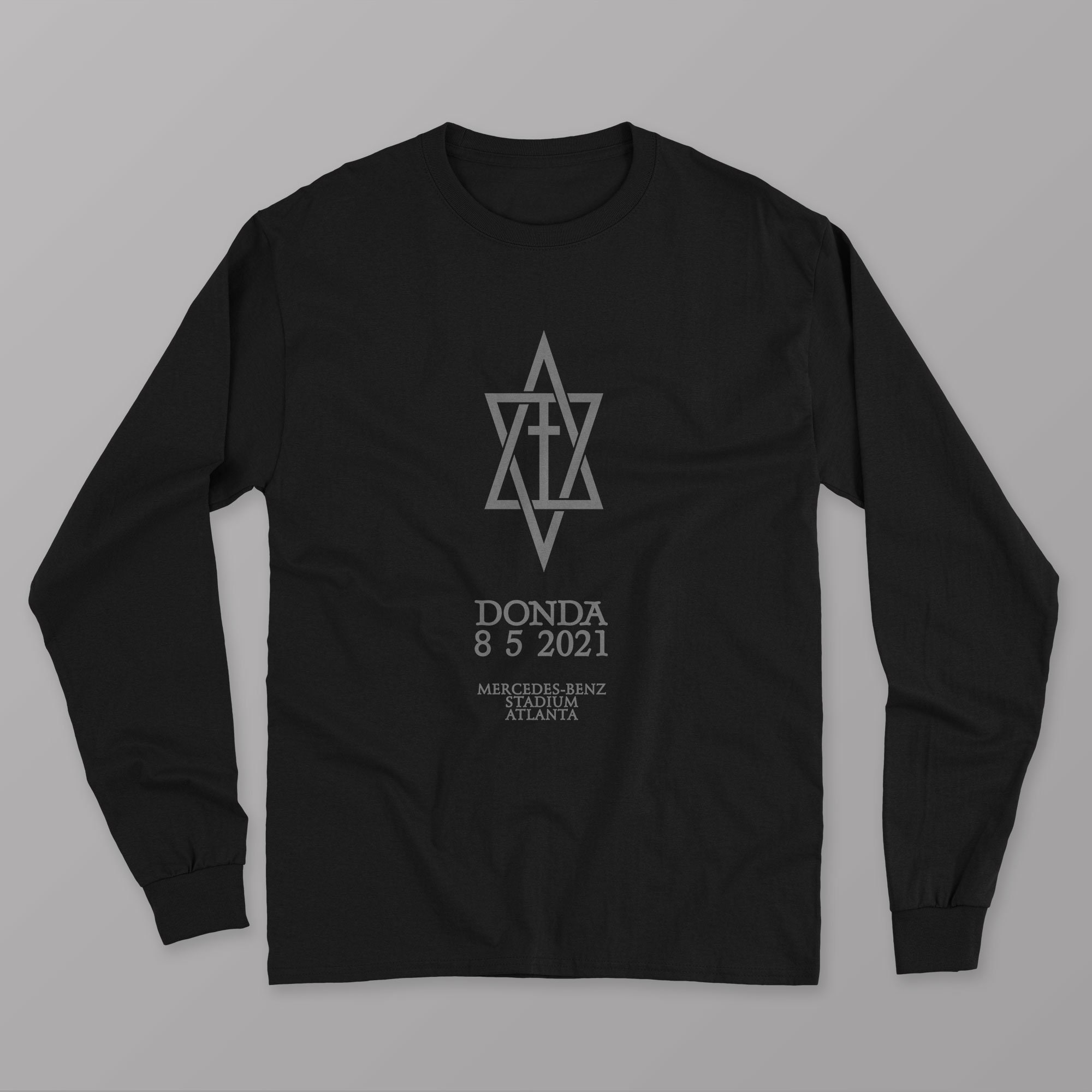 Kanye West Donda Shirt 8.5.21 Mercedes Long Sleeve T-shirt | Etsy