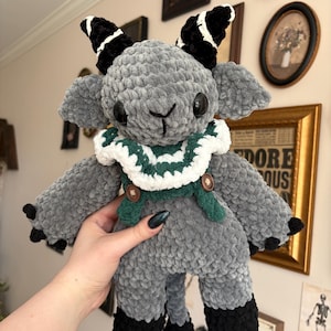 Hand-Crocheted Kid Krampus