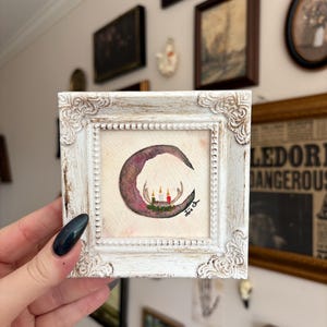 Original Watercolor Yule Painting