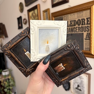 Original Acrylic Candle Paintings