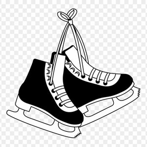 Hockey Skates SVG, JPEG, PNG, cricut cut files, hockey skates cut file