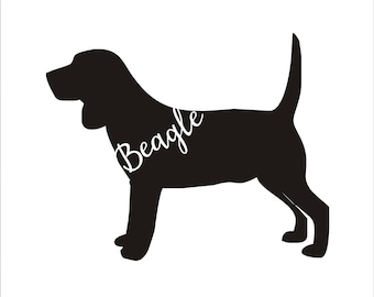 Beagle SVG, PNG, JPEG, Cricut-klippfil, beaglehund