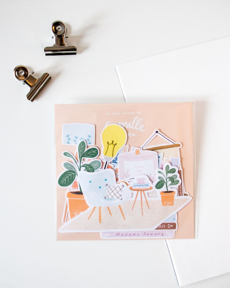Stickers pack Le coin lecture de Camille pour Bullet image 0