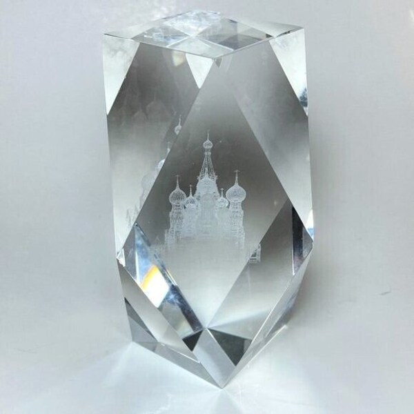 Laser Cut Glass Cube Etsy