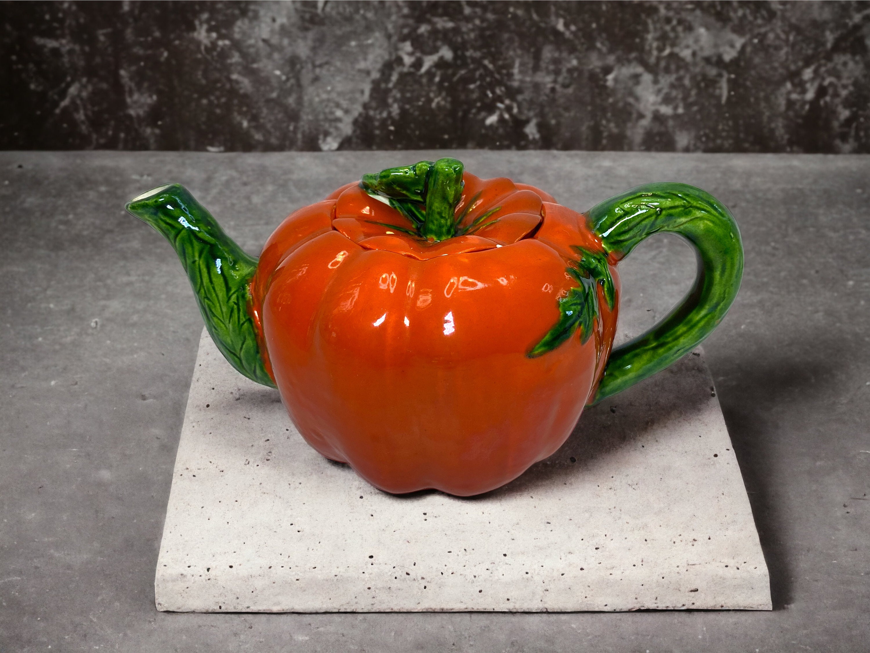 Vintage Tomato Teapot by Mahuron Ware Occupied Japan Etsy