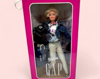GAP Barbie 1996-special Edition/never Removed From Box/mattel Doll