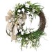 Farmhouse Welcome Wreath, Farmhouse Wall Decor, Everyday Wreath ...